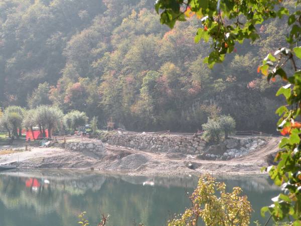 IL FIUME TASSO HA CAMBIATO CORSA NEL SUO ALVEO