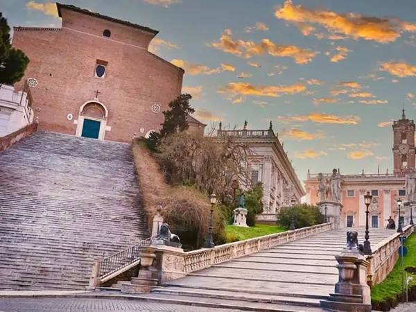 LA BELLA SCALINATA ANNULLATA DA GRANDI VASI INOPPORTUNI