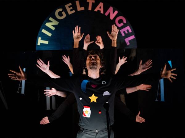 Tingeltangel a Pratola Peligna con Arotron e Franco Mannella