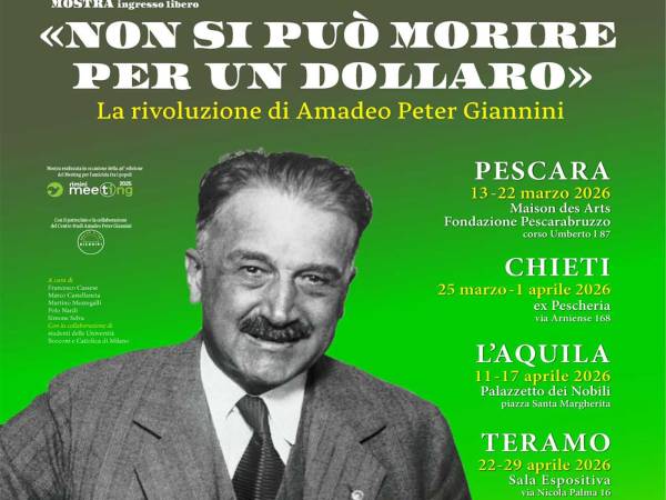 Mostra: «Non si può morire per un dollaro»