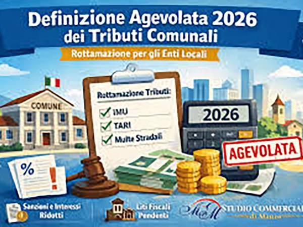 APPELLO AGLI ENTI LOCALI PER L’ATTIVAZIONE DELLA DEFINIZIONE AGEVOLATA