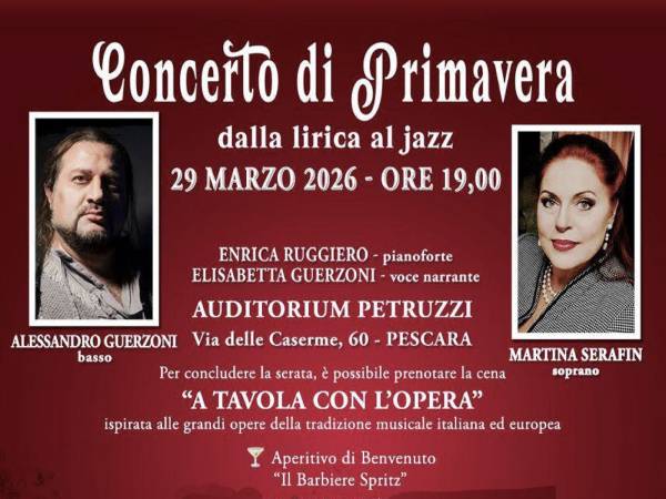 Concerto di Primavera dalla Lirica al Jazz