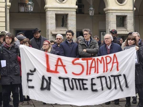 La redazione de La Stampa in assemblea permanente