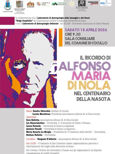 EVENTI CULTURALI IN PREPARAZIONE DELLA FESTA DI SAN DOMENICO ABATE A COCULLO