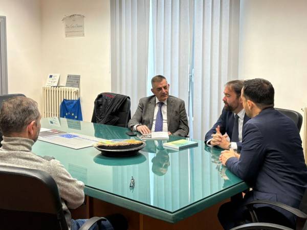 Il Questore di Teramo in visita al Consorzio Punto Europa