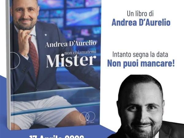 Sulmona: alla Comuniteca la presentazione del libro “Non chiamatemi Mister” del giornalista Andrea D’Aurelio