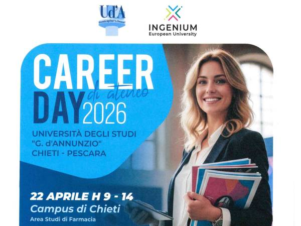Career Day 2026 della "d'Annunzio": il recruiting diventa un gioco 