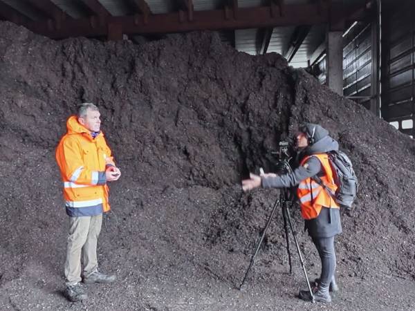 Il modello virtuoso dell'impianto Aciam di Aielli nell'inchiesta di Report sulle bioplastiche