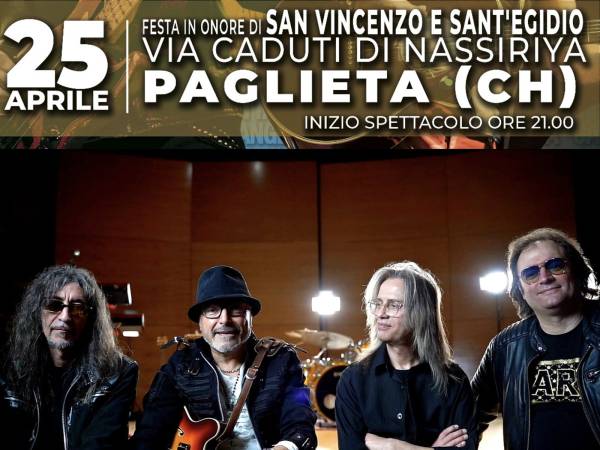 Equipe 84 in concerto a Paglieta: il mito del beat italiano rivive il 25 aprile