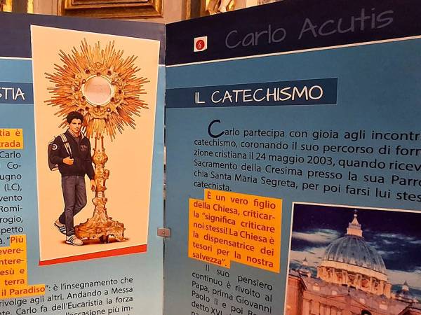 A Scanno la mostra itinerante sulle orme di San Carlo Acutis