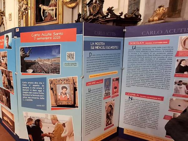 A Scanno la mostra itinerante sulle orme di San Carlo Acutis
