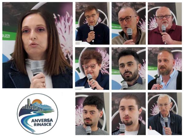 Presentata ieri agli elettori la lista “Anversa Rinasce” 