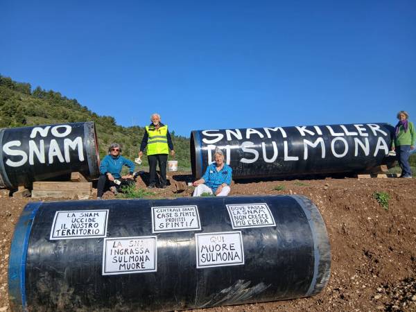 “SNAM KILLER DEL NOSTRO TERRITORIO”