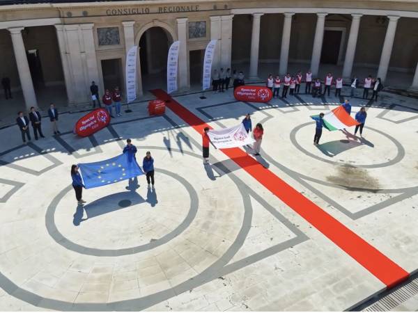 Riparte il Torch Run: accesa a L’Aquila la Fiamma dei XLI Giochi Nazionali Estivi Special Olympics