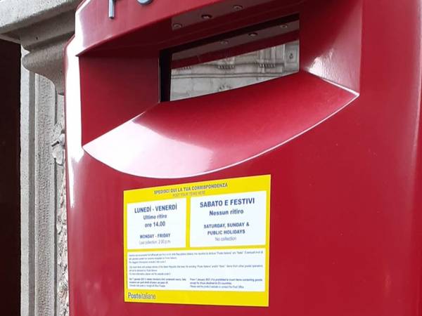 IN 26 COMUNI DELLA PROVINCIA DELL’AQUILA INSTALLATE LE NUOVE CASSETTE POSTALI “SMART”