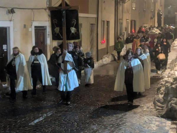 Processione del Cristo morto a Villalago e a Scanno