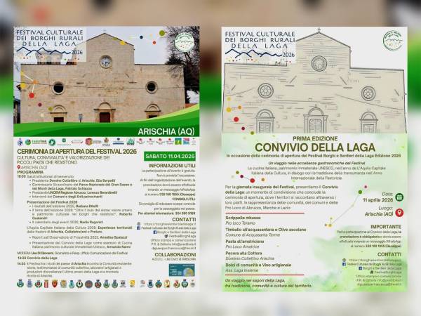 Al via la V edizione del Festival Culturale dei Borghi Rurali della Laga nel territorio “Capitale Italiana della Cultura 2026”