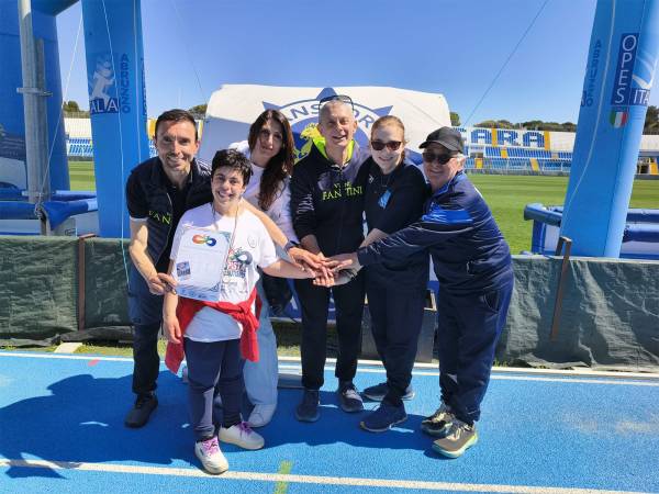 "In pista per l'autismo": in campo allo stadio di Pescara 600 studenti