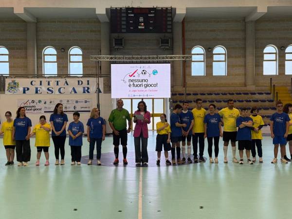 "Nessuno è fuori gioco", i ragazzi disabili scendono in campo per le partite dell'inclusione