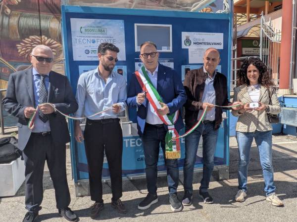 MONTESILVANO, AL VIA LA RIVOLUZIONE GREEN: INAUGURATE LE 4 NUOVE "CASE DELL'ACQUA"