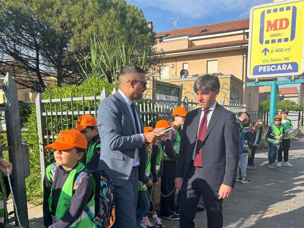 Al via a Pescara il Pedibus a Colle Pineta 