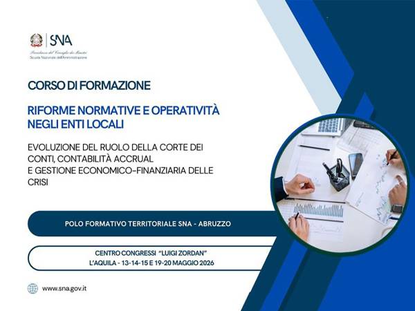 INAUGURAZIONE DELLE ATTIVITA’ FORMATIVE DEL POLO SNA DELL’ABRUZZO