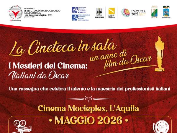 Cinema da Oscar: a maggio si chiude la prima stagione de ‘La Cineteca in sala’