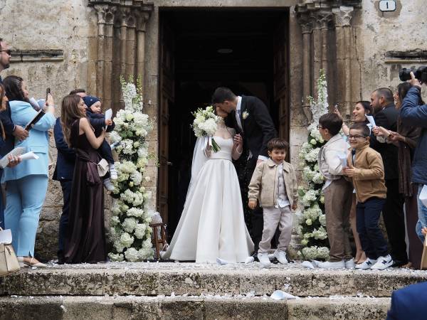 Auguri ai novelli sposi Emanuele e Lisa