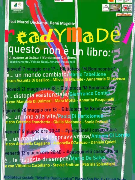 Conversazioni letterarie nell’area metropolitana Chieti-Pescara