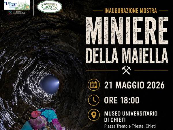 Inaugurazione della Mostra “Miniere della Maiella” 