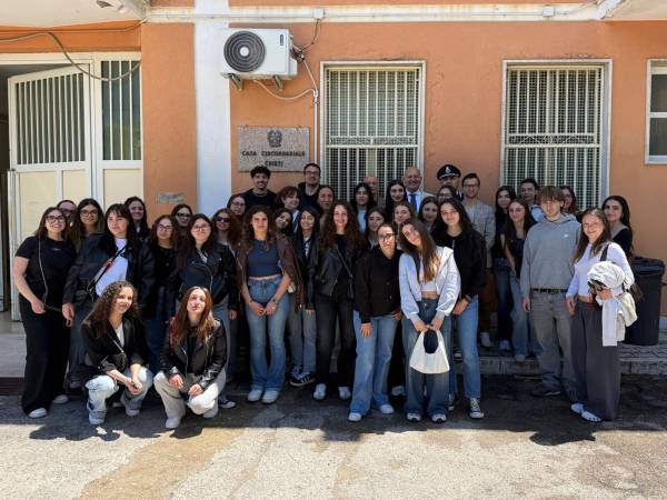 Gli studenti di Sociologia e Criminologia della “d’Annunzio” in visita alla Casa Circondariale di Chieti 