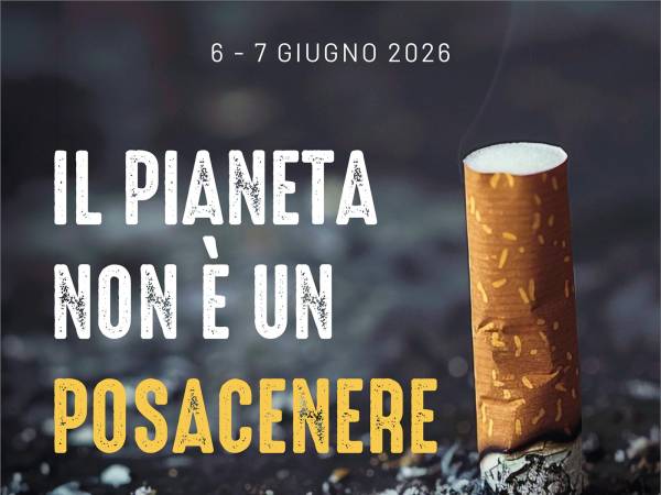 Migliaia di volontari attesi il 6 e 7 giugno per la più grande mobilitazione italiana contro i mozziconi di sigaretta