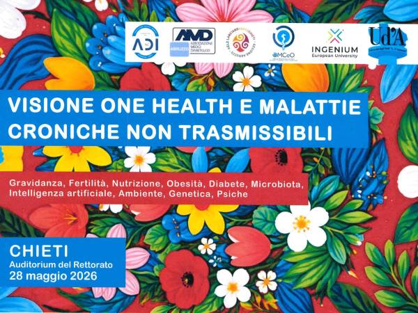 Alla d’Annunzio il Congresso nazionale su “Visione ONE Health e malattie croniche non trasmissibili”