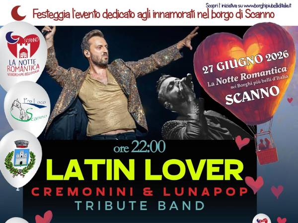  Notte Romantica a Scanno il 27 giugno 2026