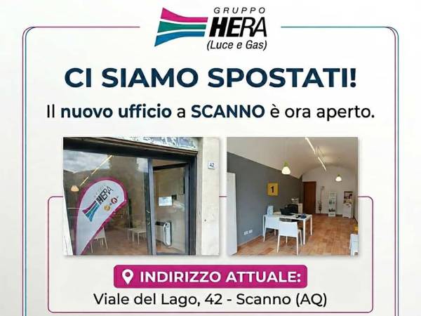 A Scanno un nuovo ufficio del Gruppo Hera