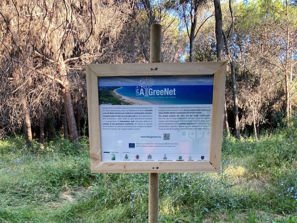 Cambiamenti climatici e progetto LIFE+ A_GreeNet, a Pescara azioni sul verde della Pineta dannunziana