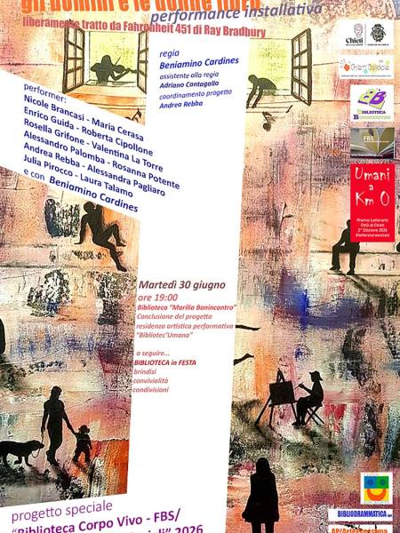 BIBLIOTEC'UMANA: GLI UOMINI LIBRO