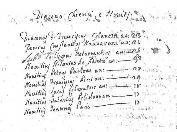 Liber Status Animarum: Il Censimento redatto dal Parroco di Scanno nel 1777