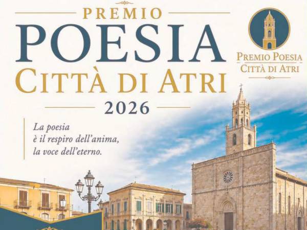 Torna il Premio Nazionale di Poesia Città di Atri