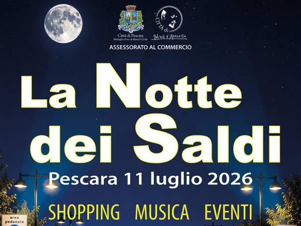 A Pescara c'è la Notte dei saldi con musica e artisti di strada