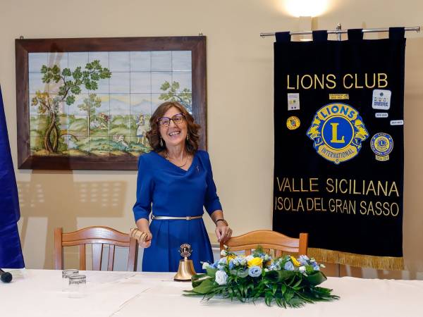 Cerimonia del Passaggio del Martelletto: Roberta Angelini nuova Presidente
