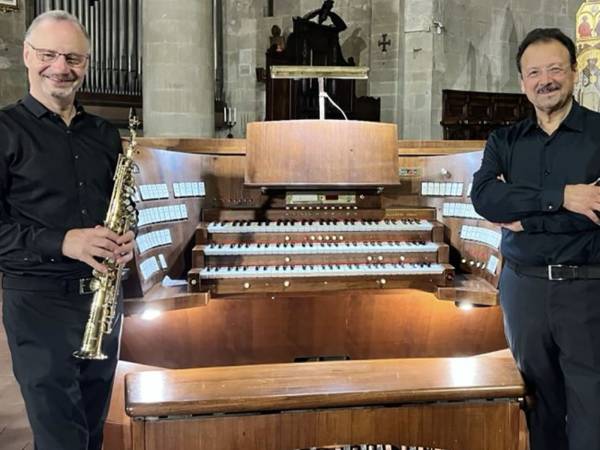 SaxOrgan Duo in concerto nell’Abbazia S. Spirito al Morrone