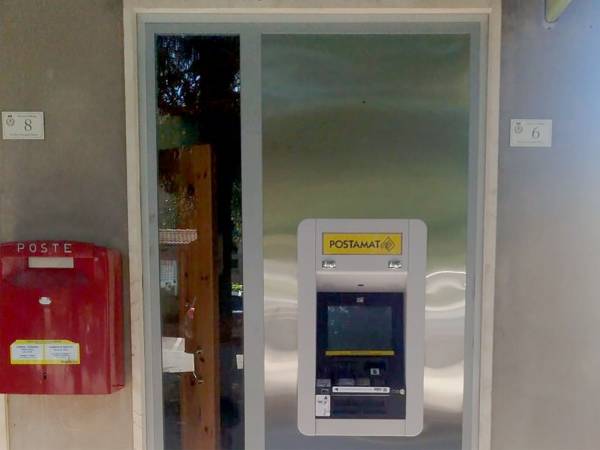 A VILLALAGO INSTALLATO E OPERATIVO ATM POSTAMAT DI NUOVA GENERAZIONE