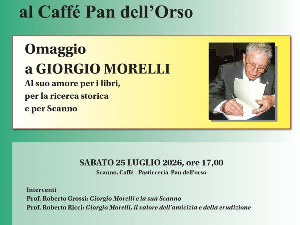OMAGGIO A GIORGIO MORELLI