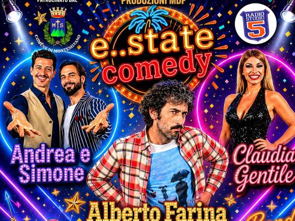 L'ESTATE ABRUZZESE SI ACCENDE CON "E..STATE COMEDY"