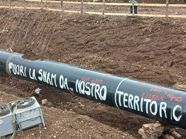 METANODOTTO SNAM: IL SILENZIO COMPLICE DEL COMUNE DI SULMONA 