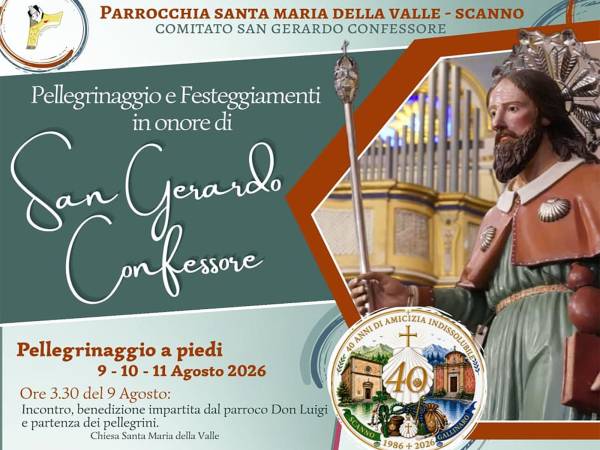 Il cammino devozionale degli Scannesi per San Gerardo