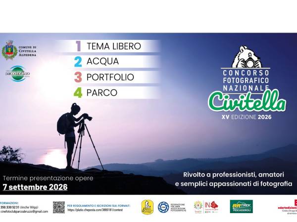 XV EDIZIONE DEL CONCORSO FOTOGRAFICO NAZIONALE CIVITELLA 
