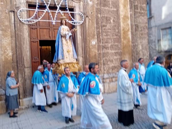 Festa a Scanno della Madonna delle Grazie