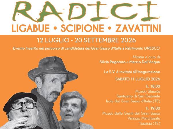 Mostra “Radici”: Ligabue, Scipione, Zavattini